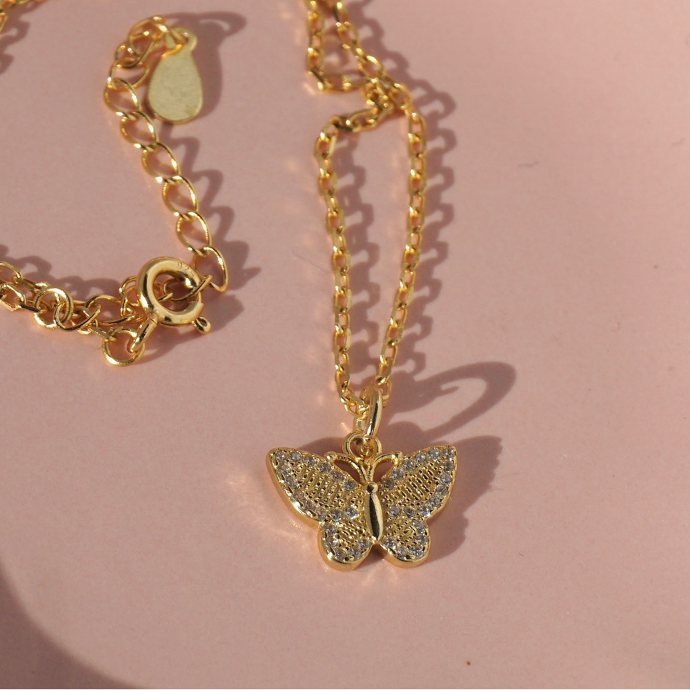 Butterfly Pendant Necklace